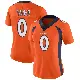 ＃0 Women's Zach Triner Orange Limited Denver Broncos Team Color Vapor Untouchable Jersey