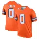 ＃0 Youth Zach Triner Orange Legend Denver Broncos Alternate Mile High Collection 1977 Throwback Jersey