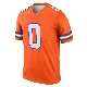 ＃0 Youth Zach Triner Orange Legend Denver Broncos Alternate Mile High Collection 1977 Throwback Jersey