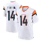 ＃14 Youth Courtland Sutton White Game Denver Broncos 2nd Jersey