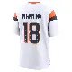 ＃18 Youth Peyton Manning White Game Denver Broncos 2nd Jersey