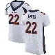 ＃22 Men's Brandon Jones White Elite Denver Broncos Vapor Untouchable Jersey
