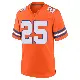 ＃25 Youth Blake Watson Orange Game Denver Broncos Alternate Mile High Collection 1977 Throwback Jersey