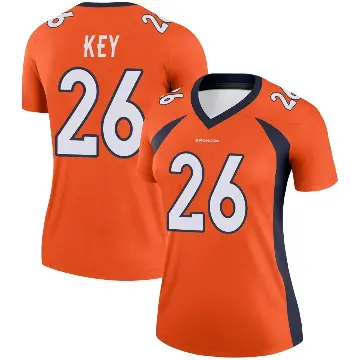 ＃26 Women's Devon Key Orange Legend Denver Broncos Jersey