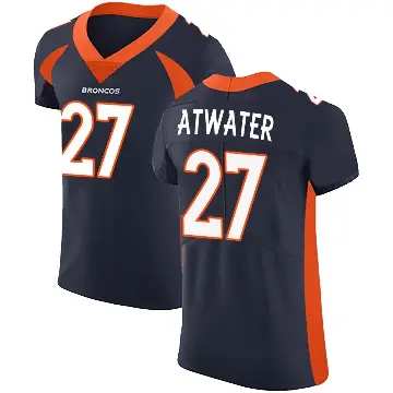 ＃27 Men's Steve Atwater Navy Elite Denver Broncos Alternate Vapor Untouchable Jersey