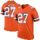 ＃27 Men's Steve Atwater Orange Legend Denver Broncos Color Rush Jersey