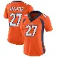 ＃27 Women's Steve Atwater Orange Limited Denver Broncos Team Color Vapor Untouchable Jersey