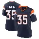 ＃35 Men's Reese Taylor Navy Game Denver Broncos Alternate Jersey