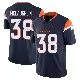 ＃38 Men's Jaleel McLaughlin Navy Limited Denver Broncos Alternate Vapor F.U.S.E. Jersey
