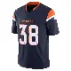 ＃38 Men's Jaleel McLaughlin Navy Limited Denver Broncos Alternate Vapor F.U.S.E. Jersey