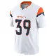 ＃39 Men's Joshua Pickett White Limited Denver Broncos Vapor F.U.S.E. Jersey