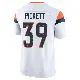 ＃39 Men's Joshua Pickett White Limited Denver Broncos Vapor F.U.S.E. Jersey