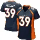 ＃39 Women's Levi Wallace Navy Blue Game Denver Broncos Alternate Jersey