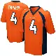 ＃4 Men's Sam Ehlinger Orange Game Denver Broncos Team Color Jersey
