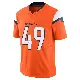 ＃49 Youth Alex Singleton Orange Limited Denver Broncos Vapor F.U.S.E. 2nd Jersey