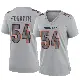 ＃54 Women's Alex Forsyth Gray Game Denver Broncos Atmosphere Fashion Jersey