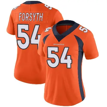 ＃54 Women's Alex Forsyth Orange Limited Denver Broncos Team Color Vapor Untouchable Jersey