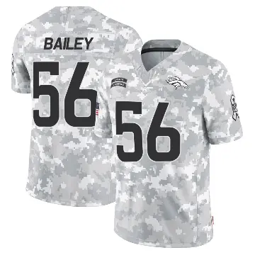 ＃56 Men's Levelle Bailey Arctic Camo Limited Denver Broncos 2024 Salute to Service Jersey