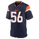 ＃56 Youth Levelle Bailey Navy Game Denver Broncos Alternate Jersey