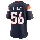 ＃56 Youth Levelle Bailey Navy Game Denver Broncos Alternate Jersey