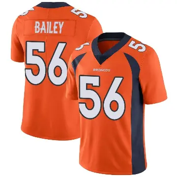 ＃56 Youth Levelle Bailey Orange Limited Denver Broncos Team Color Vapor Untouchable Jersey