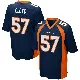 ＃57 Youth K.J. Cloyd Navy Blue Game Denver Broncos Alternate Jersey