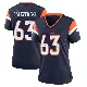 ＃63 Women's Alex Palczewski Navy Game Denver Broncos Alternate Jersey