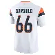 ＃66 Men's Nick Gargiulo White Limited Denver Broncos Vapor F.U.S.E. Jersey