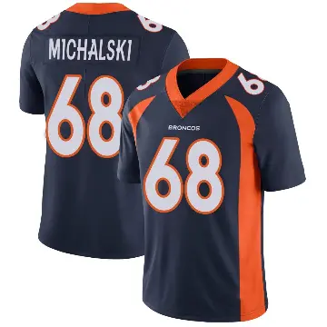 ＃68 Youth Joe Michalski Navy Limited Denver Broncos Vapor Untouchable Jersey