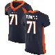 ＃71 Men's Cam Fleming Navy Elite Denver Broncos Alternate Vapor Untouchable Jersey