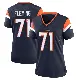 ＃71 Women's Cam Fleming Navy Game Denver Broncos Alternate Jersey