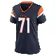 ＃71 Women's Cam Fleming Navy Game Denver Broncos Alternate Jersey