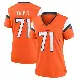 ＃71 Women's Xavier Truss Orange Game Denver Broncos Jersey