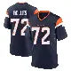 ＃72 Men's Garett Bolles Navy Game Denver Broncos Alternate Jersey