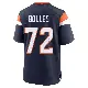 ＃72 Men's Garett Bolles Navy Game Denver Broncos Alternate Jersey