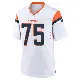 ＃75 Youth Quinn Bailey White Game Denver Broncos 2nd Jersey