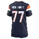 ＃77 Women's Karl Mecklenburg Navy Game Denver Broncos Alternate Jersey