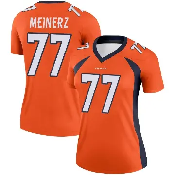 ＃77 Women's Quinn Meinerz Orange Legend Denver Broncos Jersey