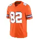 ＃82 Youth Adam Trautman Orange Limited Denver Broncos Alternate Vapor F.U.S.E. Mile High Collection 1977 Throwback Jersey