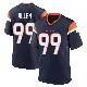 ＃99 Men's Zach Allen Navy Game Denver Broncos Alternate Jersey