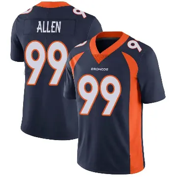 ＃99 Men's Zach Allen Navy Limited Denver Broncos Vapor Untouchable Jersey
