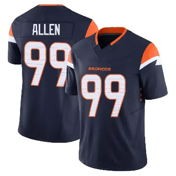 ＃99 Youth Zach Allen Navy Limited Denver Broncos Alternate Vapor F.U.S.E. Jersey